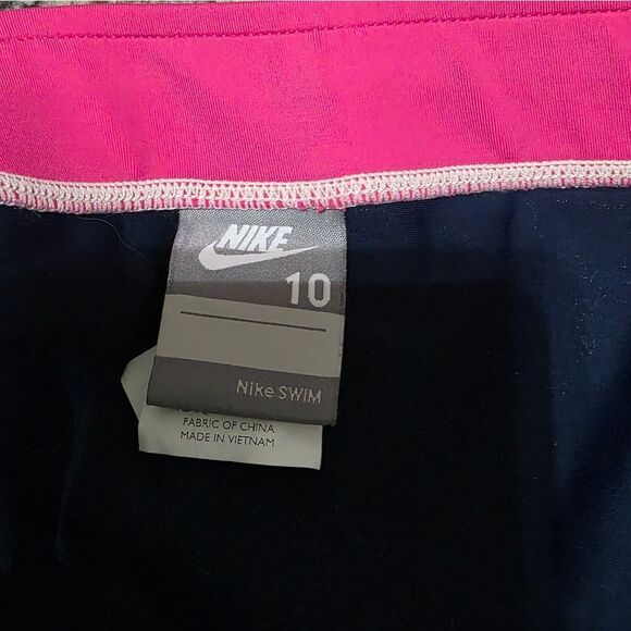 Nike Navy and Pink T Back Tankini - Picture 4 of 4